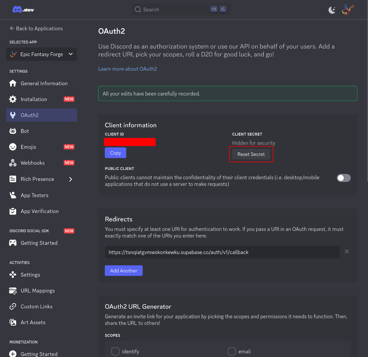 Discord Application 5