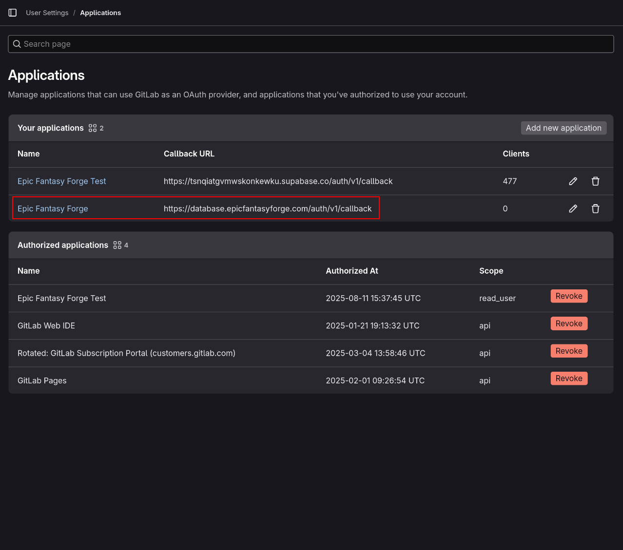 GitLab Application 8
