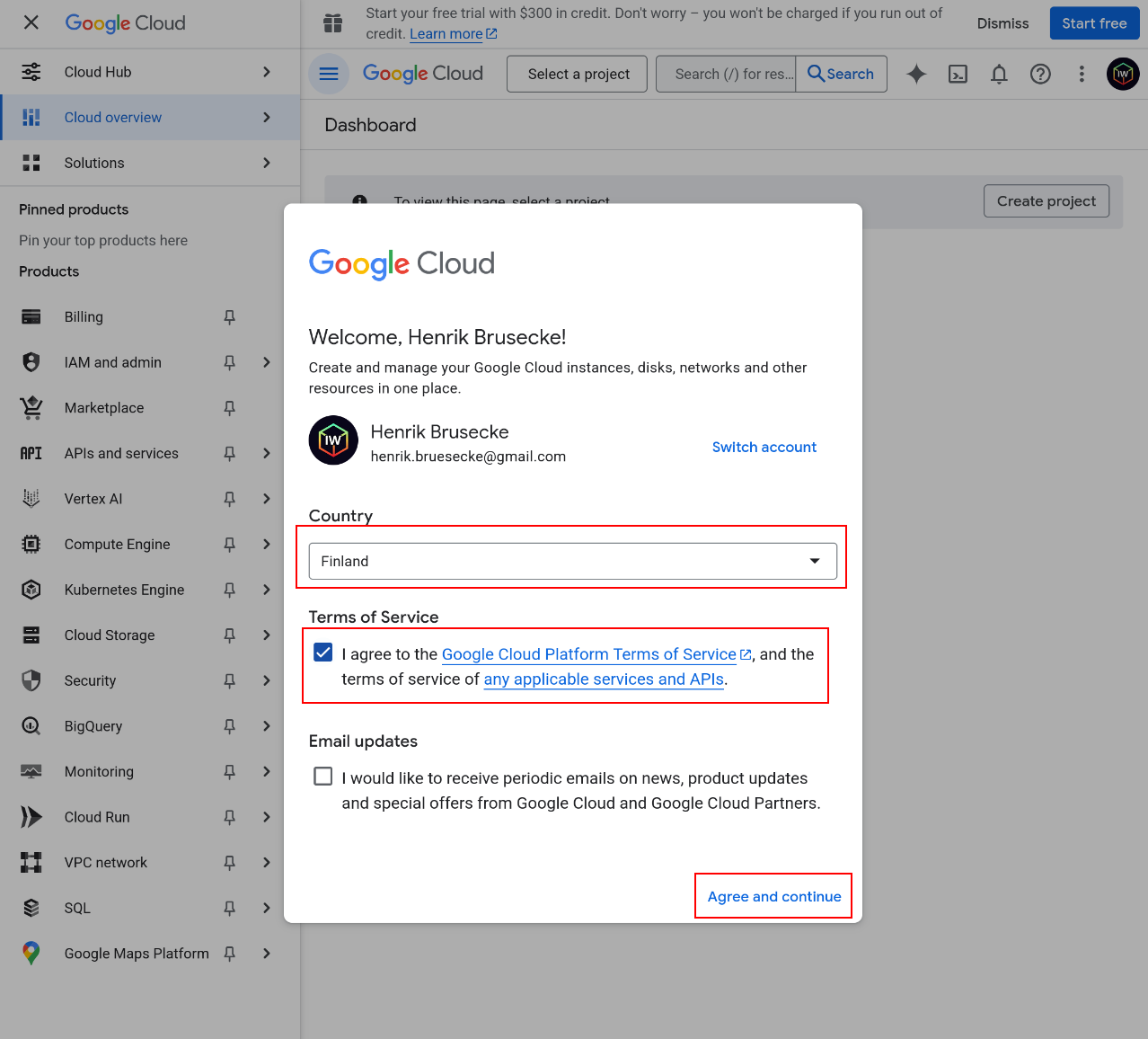 Google Application 1