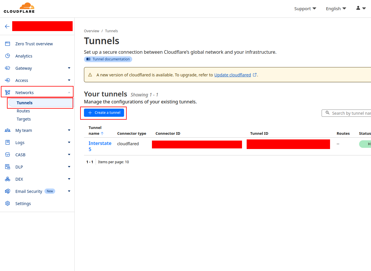 Cloudflare Tunnel 3