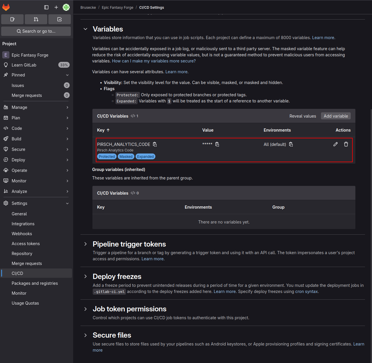 CI Variable 4