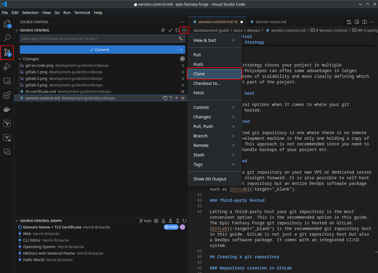 Visual Studio Code Git 1
