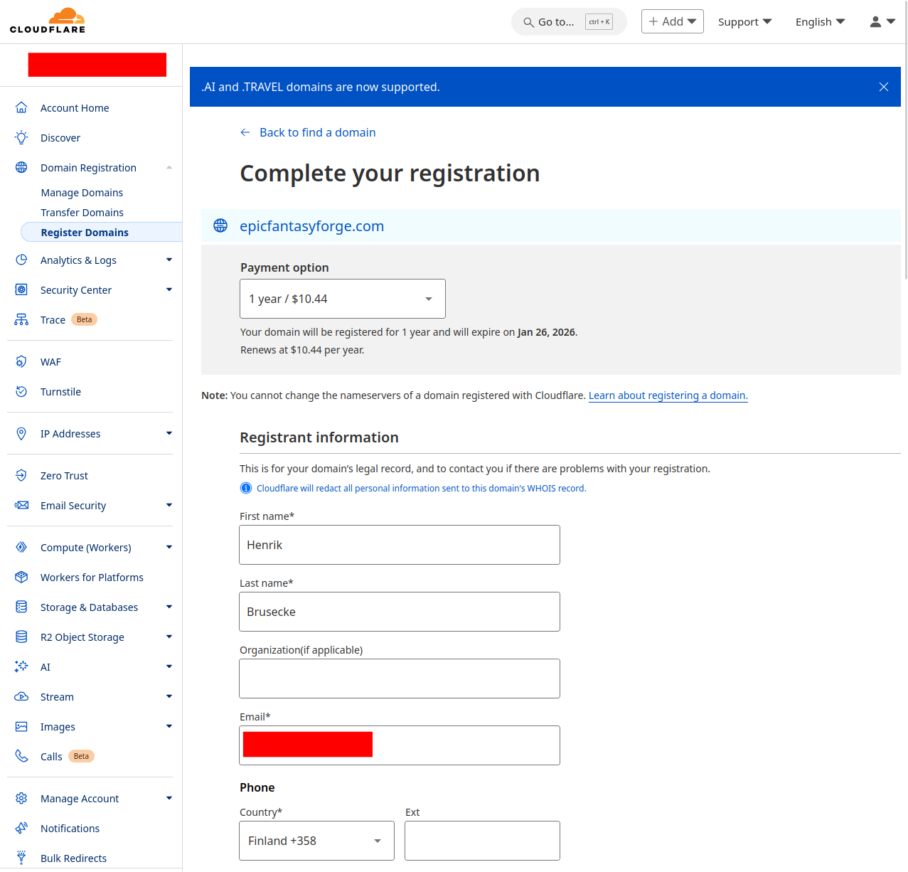 Domain Registration 3