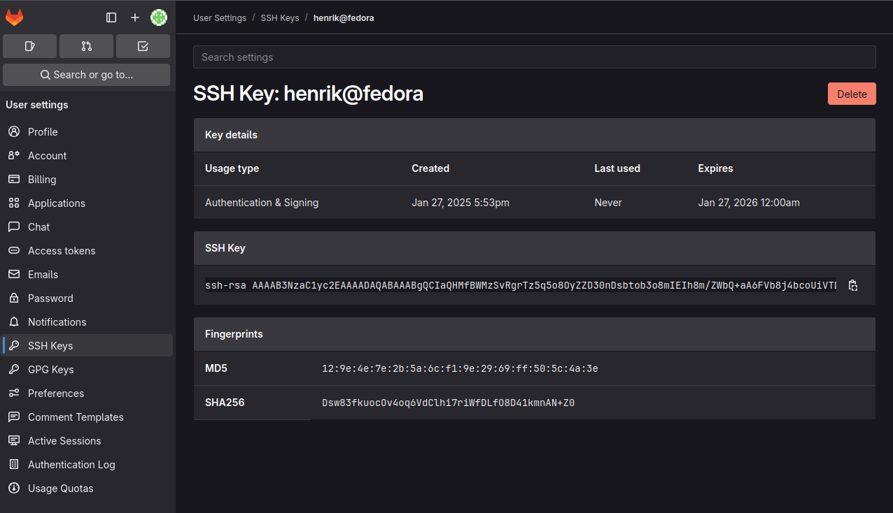 SSH Key 4