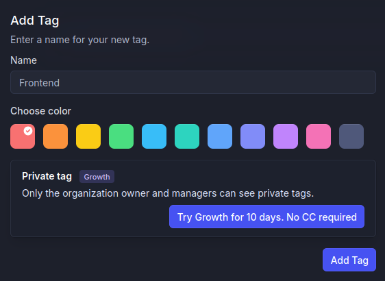 Featurebase Tags 2