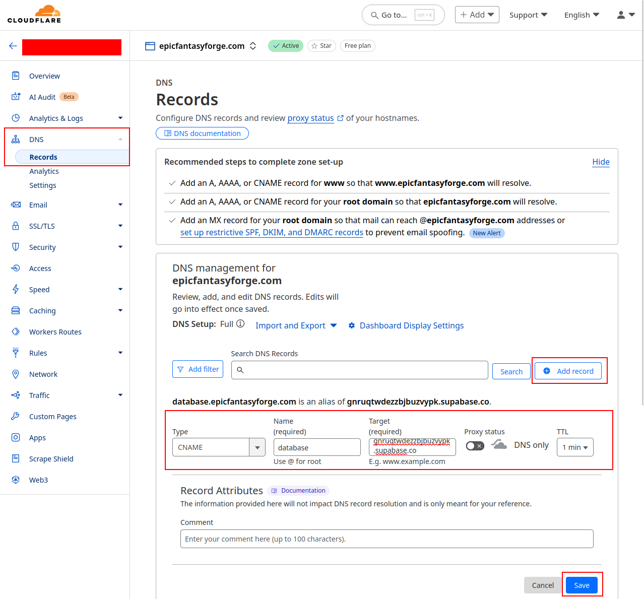 Supabase Custom Domain 5