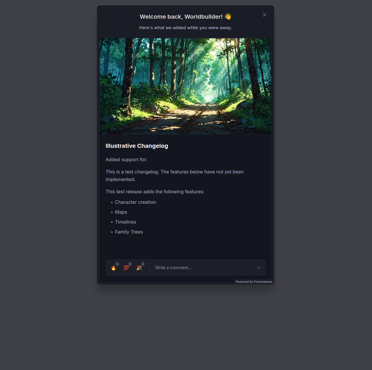 Create Changelog 3