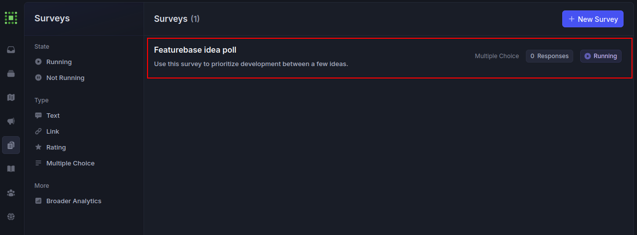 Create Survey 4