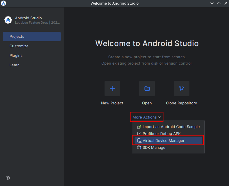 Android Emulator 1