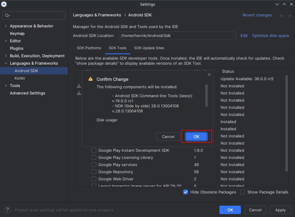 Android Studio 10
