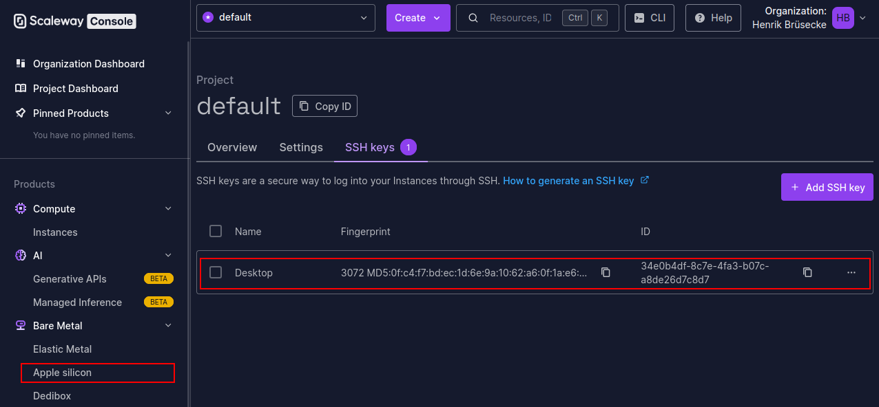 Scaleway 1