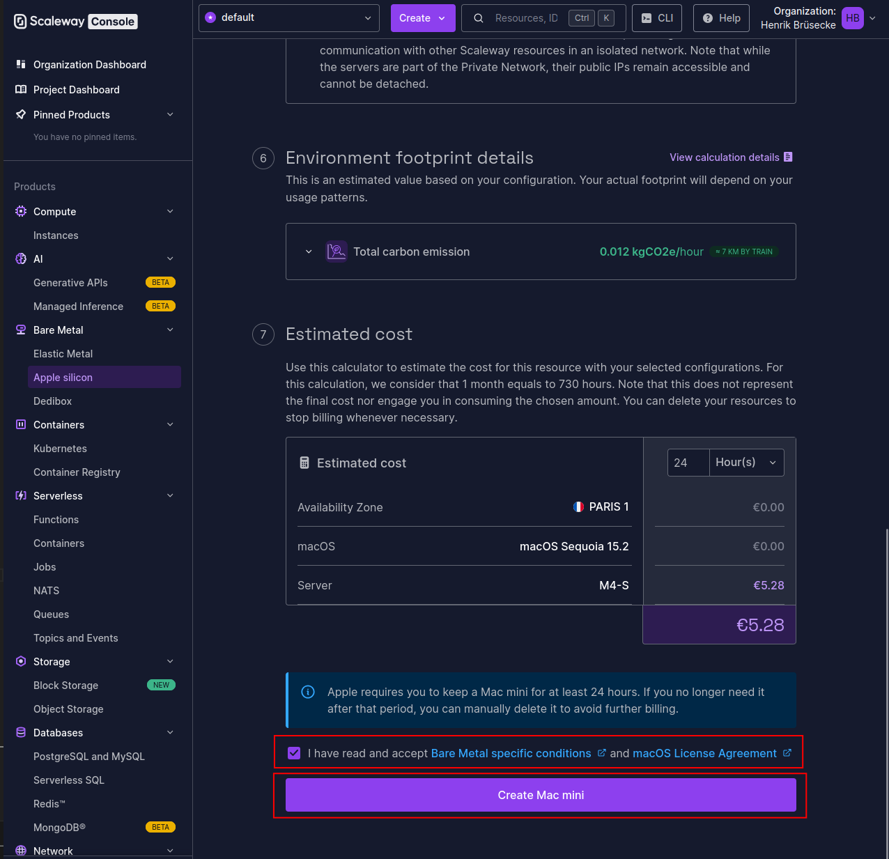 Scaleway 7