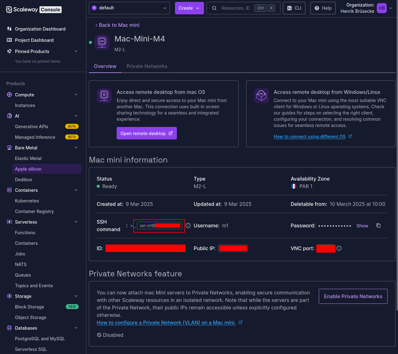 Scaleway 9