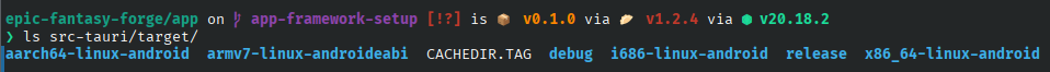 Tauri Build Android